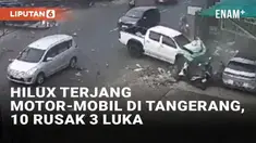 Kecelakaan fatal terjadi di Jl. Raya KH Hasyim Ashari, Cipondoh, Tangerang (27/11/2024). Sebuah mobil tipe Hilux pick up menabrak sejumlah mobil dan motor. Hilux tersebut dikendarai seorang lansia berinisial M (55) awalnya menabrak Grand Max.