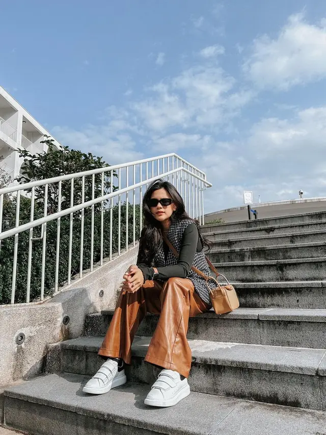 Audi Marissa temani suami Anthony Xie pulang kampung ke Taiwan (foto: instagram audimarissa)