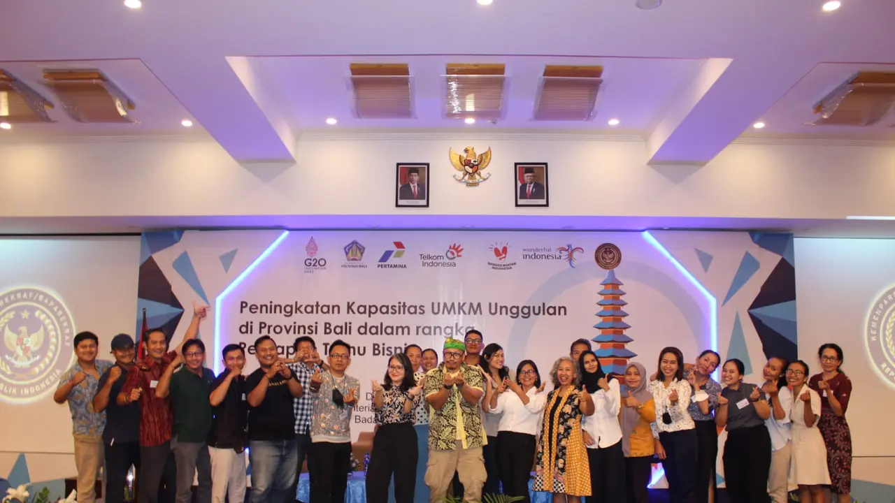 Upskilling UMKM di Bali yang digagas oleh Kemenparekraf. (Istimewa)