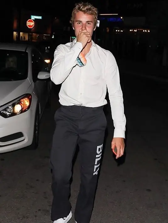 Sebelumnya Justin Bieber pun mengalami kecelakaan mobil. (instagram/justinbieber)