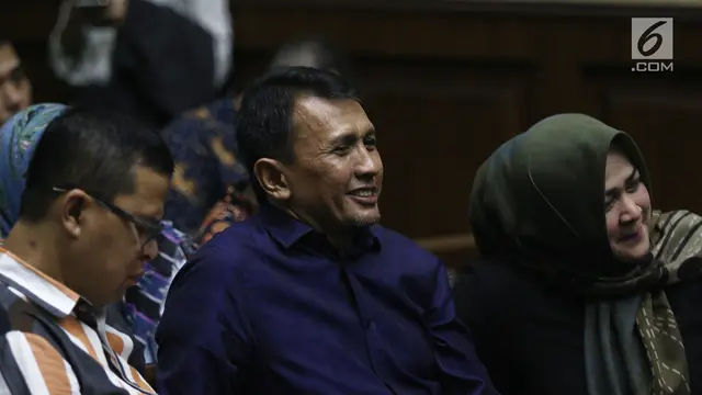 Ekspresi Mantan Gubernur Sumut Saat Jadi Saksi di Pengadilan Tipikor