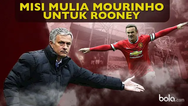 Jose Mourinho memiliki misi khusus bagi Wayne Rooney di Manchester United.