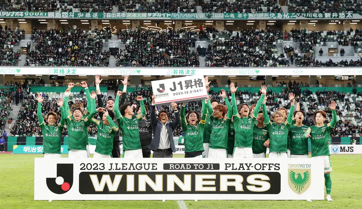 Perhelatan  J1 League 2023 sudah berakhir dan meninggalkan banyak cerita. Salah satu cerita terpenting adalah soal tim-tim yang mampu promosi ke kasta tertinggi Liga Jepang musim ini. (Dokumentasi J.League)