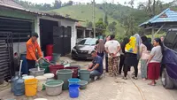 Kemarau Ekstrem di Lampung, BPBD Kirim 20.000 Liter Air