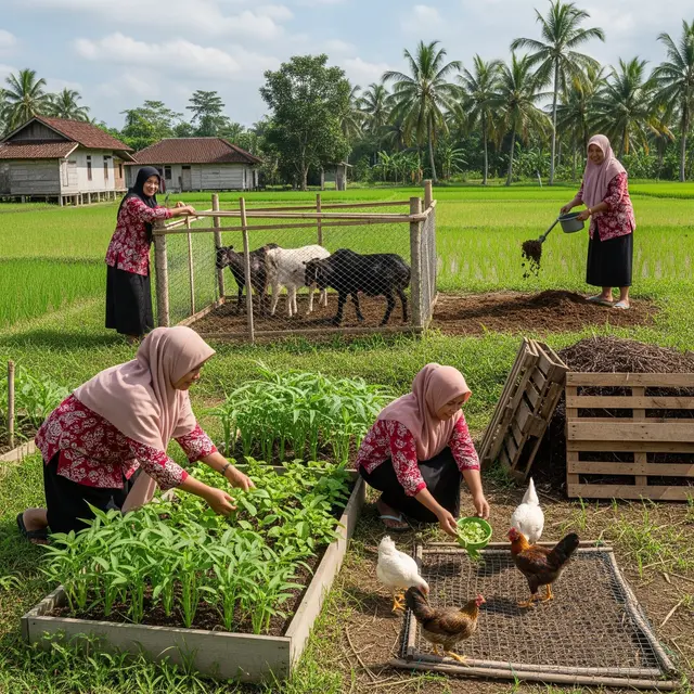 12 Inspirasi Program Pertanian Lestari untuk Ibu-ibu PKK, Wujudkan Ketahanan Pangan