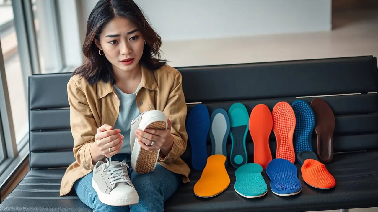 cara mengatasi sepatu kebesaran