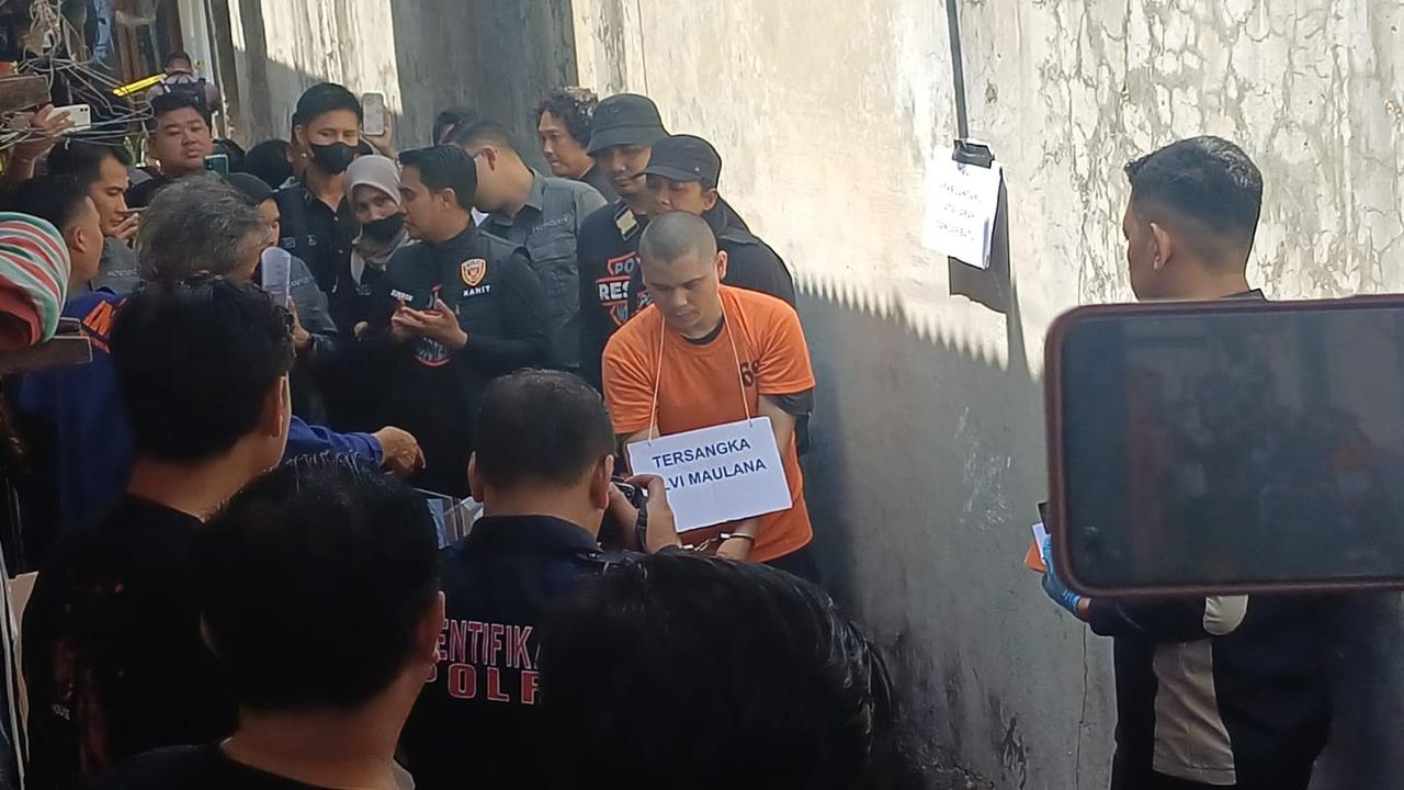 Sadisnya Alvi Maulana Mutilasi Kekasih Terlihat dari Rekonstruksi, Adegan ke-9 Paling Penting
