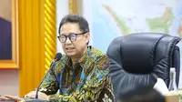 Menteri Kesehatan Budi Gunadi Sadikin saat rapat Koordinasi bersama Kementerian Dalam Negeri pada 30 Juni 2025. (Dok Kemenkes RI)