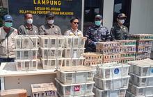 FOTO: TNI AL Gagalkan Penyelundupan Ratusan Burung Ilegal di Bakauheni