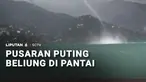 Cuaca ekstrem yang memicu pusaran angin puting beliung, juga muncul di lepas pantai Santa Margherita Ligure, Italia. Informasinya, membuka Kilas Mancanegara.