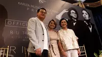 Ruth Sahanaya saat peluncuran album barunya yang ke-18