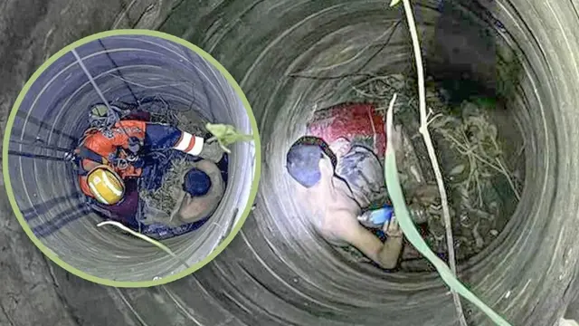 Pria Ini Terjebak di Sumur 3 Hari
