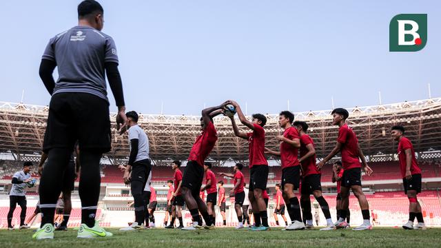 Foto: Latihan Riang Timnas Indonesia U-17 Jelang Piala Dunia U-17 2023 di Stadion Utama Gelora Bung Karno