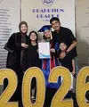 Natasha Rizky Hadiri Wisuda Putri Sulung Bersama Desta. [@natasharizkynew]