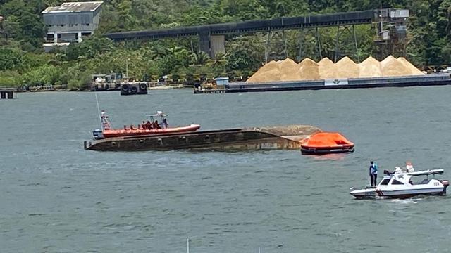 Kondisi jalur penyeberangan Nusakambangan pasainsiden kapal tenggelamnya Kapal Pengayoman IV milik kemenkumhan. (Foto: Liputan6.com/Polda Jateng)