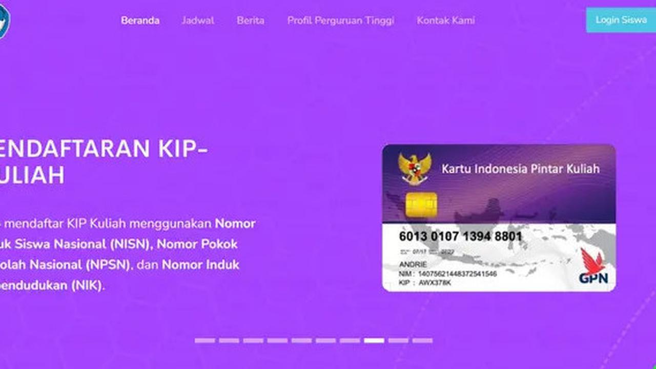 Sudah Dibuka! Begini Cara Daftar KIP Kuliah 2025: Syarat, Jadwal, dan Tahapan Pendaftaran