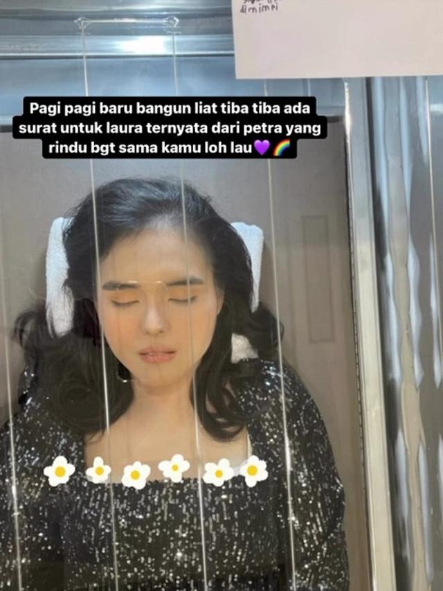 Surat Adik yang rindu Laura Anna