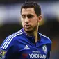 3. Eden Hazard, musim lalu berhasil menjadi pemain terbaik Liga Premier Inggris. Namun performa bintang Belgia ini jauh menurun musim ini, sepertinya Hazard sudah tidak meemiliki hati untuk membela Chelsea. (Reuters/Tony O'Brien)