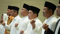 Ketua Umum NU Yahya Cholil Staquf mengangkat Menteri Badan Usaha Milik Negara (BUMN), Erick Thohir menjadi Ketua Lembaga Kajian dan Pengembangan Sumber Daya Manusia (Lakpesdam) Nahdlatul Ulama (NU). (Dok BUMN)