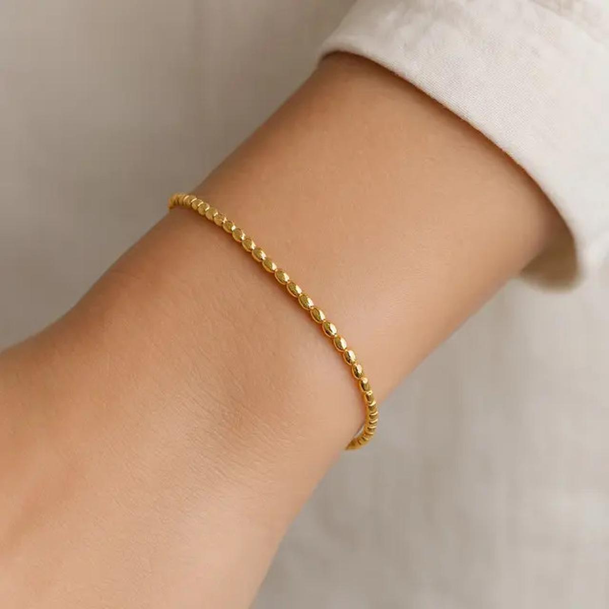 7 Model Gelang Emas Biji Jagung untuk Ibu Muda, Pilihan untuk Tampil Sederhana atau Glamor