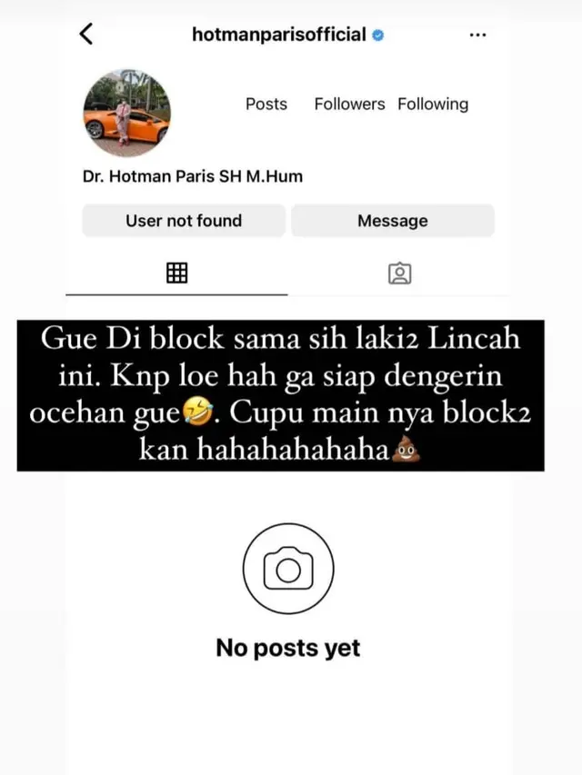 Ocehan Nikita Mirzani mengkritik Hotman Paris. (Foto: Dok. Instagram @nikitamirzanimawardi_172)