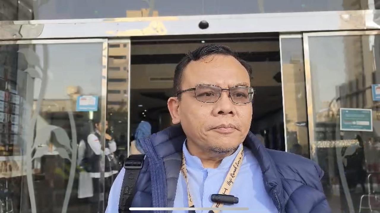 Anggota Komisi IX sekaligus Timwas DPR RI, Saleh Partaonan Daulay di Makkah, Arab Saudi.