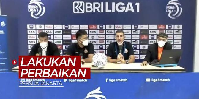 VIDEO BRI Liga 1: Persija Jakarta Akan Lakukan Perbaikan Setelah Imbang Kontra PSS Sleman