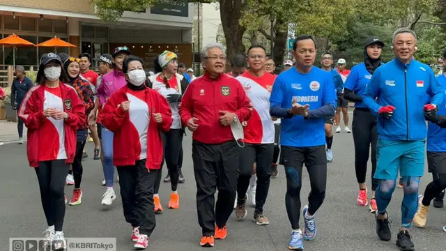 FOTO Jelang Tokyo Marathon 2023