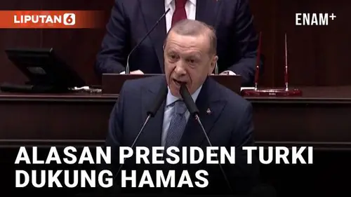 VIDEO: Tegang dengan Barat, Presiden Erdogan Dukung Hamas