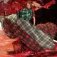Gigi Hadid tampil di fashion show Victoria's Secret 2018 di Pier 94 in New York City, Amerika Serikat. (TIMOTHY A. CLARY / AFP)