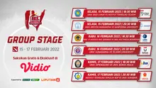 Link Live Streaming IEL University Season 4 Dota 2 Group Stage Pekan Ketiga di Vidio, 15-17 Februari 2022. (Sumber : dok. vidio.com)