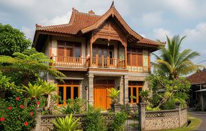 Desain Rumah agar Selamat dari Gempa/ Ilustrasi gambar oleh AI