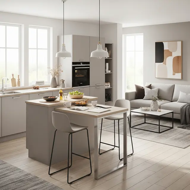 Inspirasi Dapur Multifungsi di Ruang Terbatas
