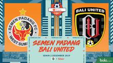 Shopee Liga 1 - Semen Padang FC Vs Bali United (Bola.com/Adreanus Titus)