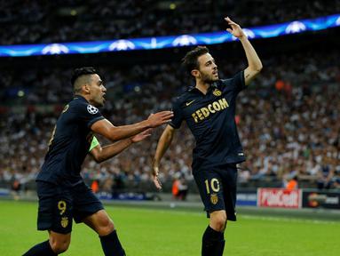 Tottenham Hotspur menelan kekalahan 1-2 dari AS Monaco pada Liga Champions Grup E di Stadion Wembley, Kamis (15/9/2016) dini hari WIB. (Reuters/Andrew Couldridge)