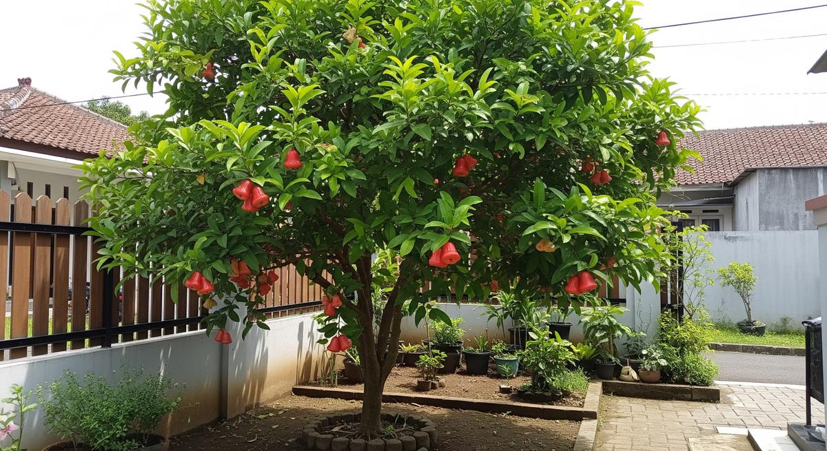 Pohon Buah yang Tidak Membuat Tetangga Khawatir karena Akarnya Terkendali