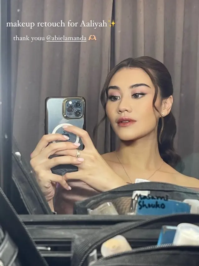 Aaliyah Massaid Jadi Bridesmaid