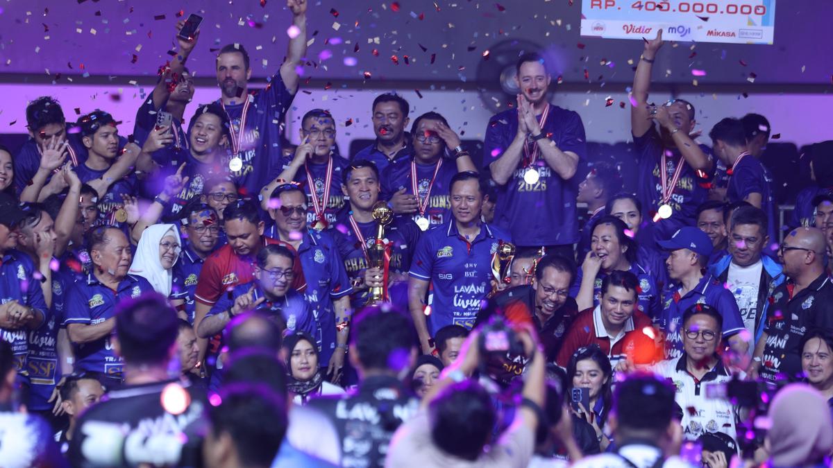 LavAni Juara Proliga 2026 Usai Kandaskan Bhayangkara Presisi