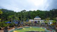 Songgoriti Hot Spring  merupakan cafe resto dan wisata air panas terbaru yang di pusat kota Batu,