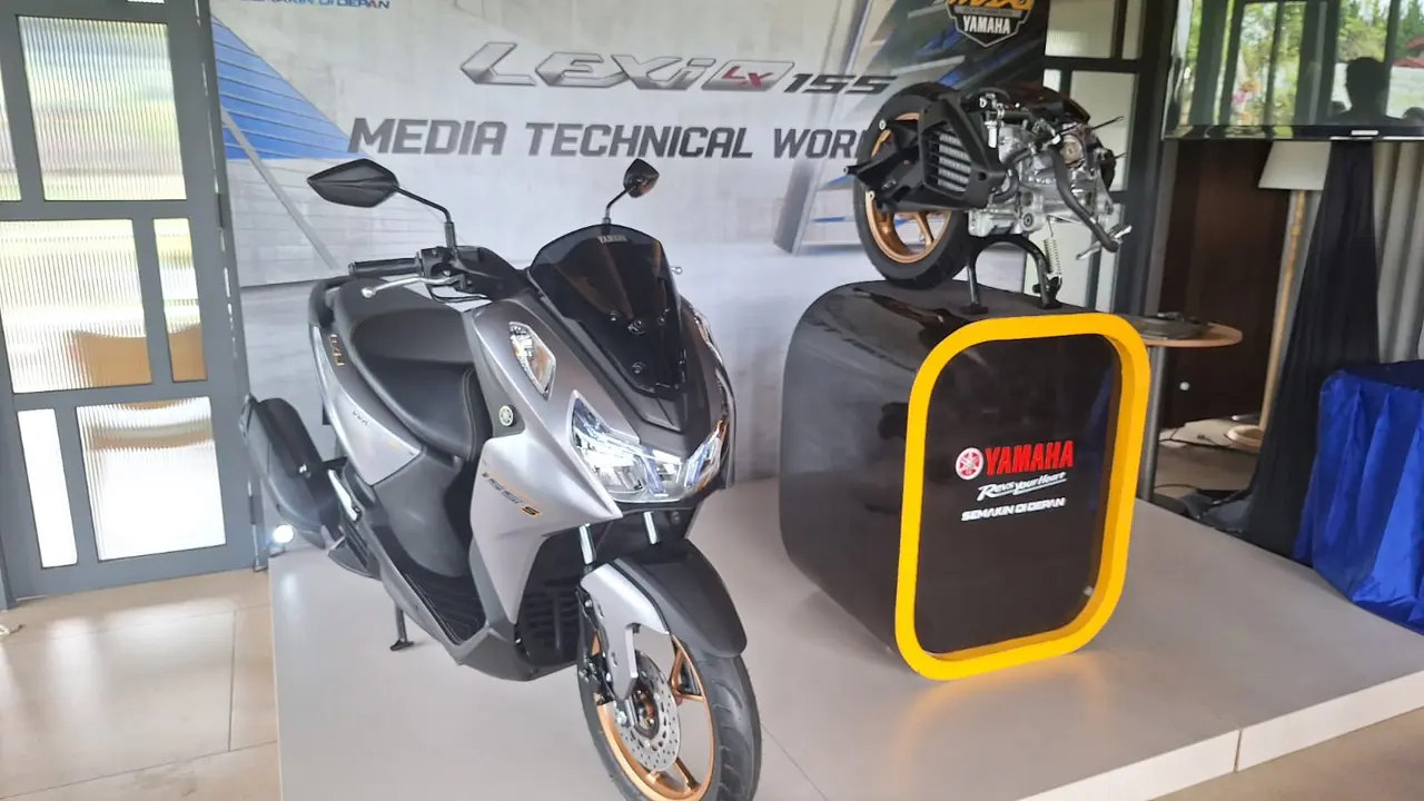 Deretan Ubahan Mesin Yamaha Lexi 155 Dibanding Milik NMax dan Aerox (Arief A/Liputan6.com)