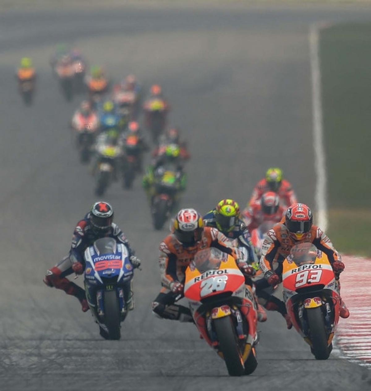 Dani Pedrosa melesat di posisi terdepan MotoGP Malaysia 2015