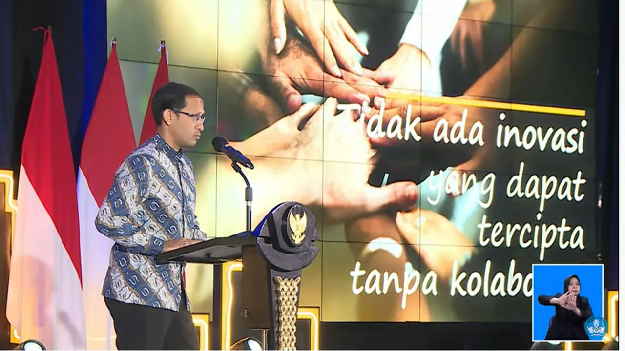 Menteri Pendidikan, Kebudayaan, Riset, dan Teknologi Nadiem Anwar Makarim