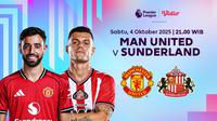 Siaran langsung Man United vs Sunderland eksklusif di Vidio. (dok. vidio.com)