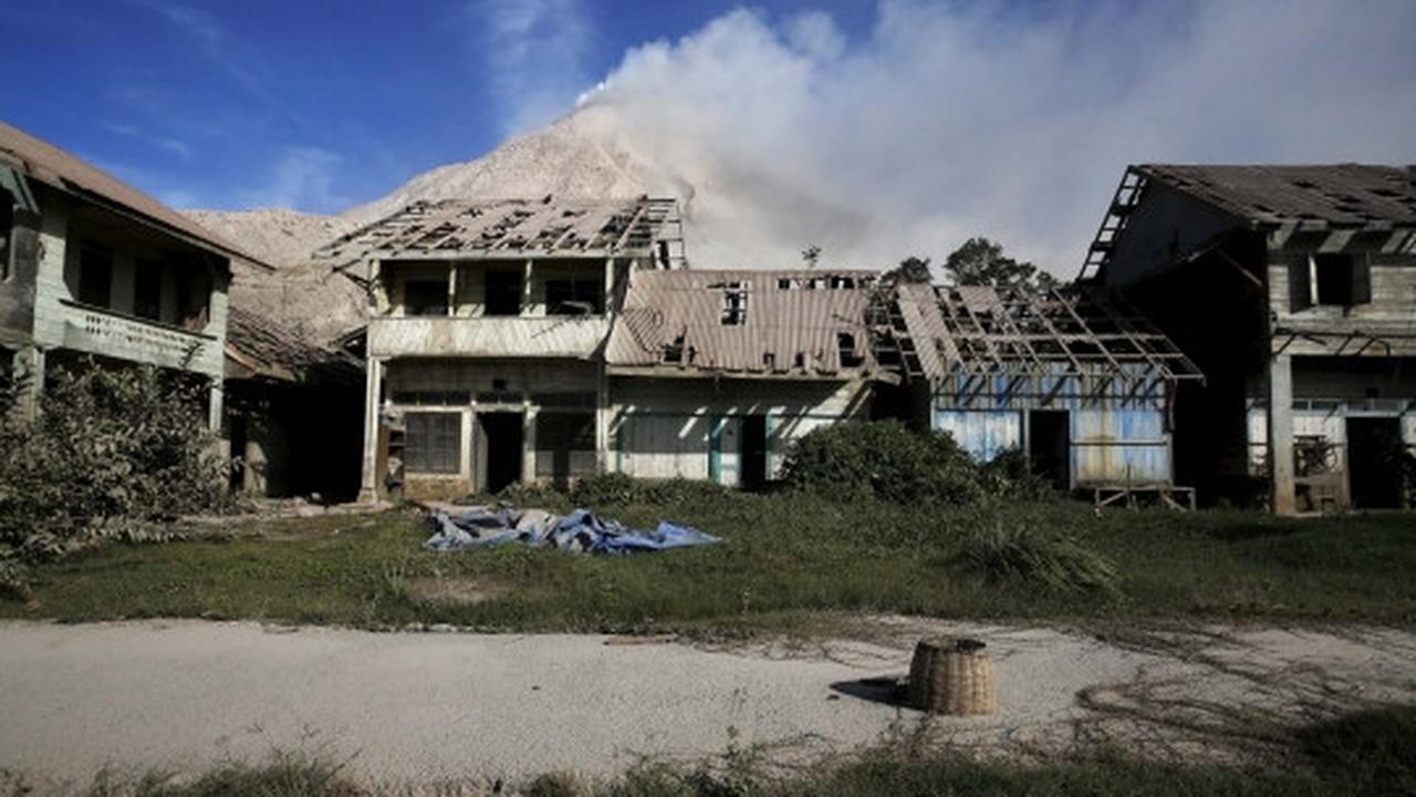 Menelusuri desa di Karo jadi 'kota mati' akibat erupsi Sinabung