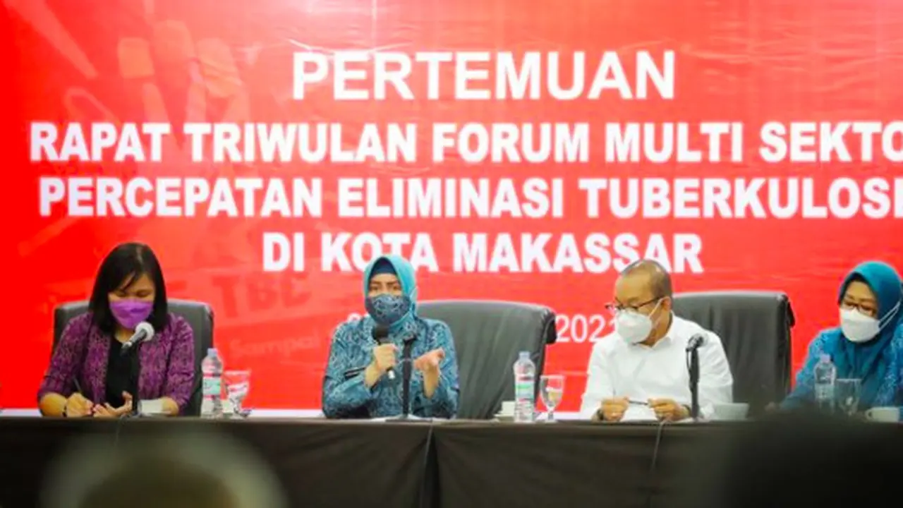 Rapat Triwukan Forum Eliminasi TB Makassar (Liputan6.com)