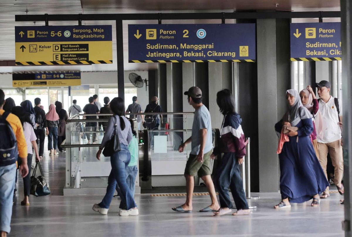 Wajah baru Stasiun Tanah Abang