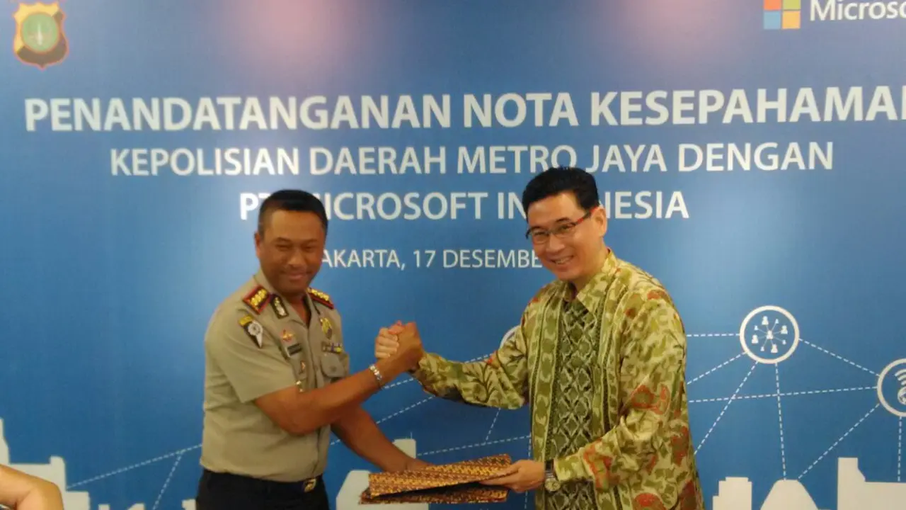 Duet Polda Metro Jaya & Microsoft Perangi Software Bajakan