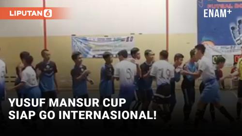 VIDEO: Gelar Turnamen Futsal, Yusuf Mansur Targetkan Go Internasional