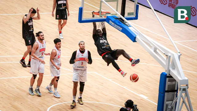Timnas Basket Indonesia Vs Indonesia Patriots, Indonesia International Basketball Invitational