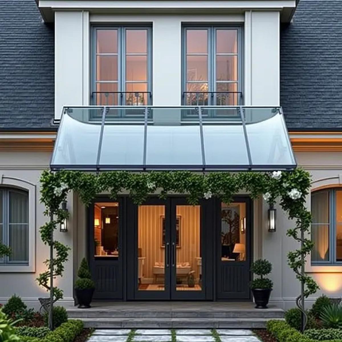 5 Model Kanopi Rumah Mewah, Bikin Hunian Tampak Rapi dan Elegan